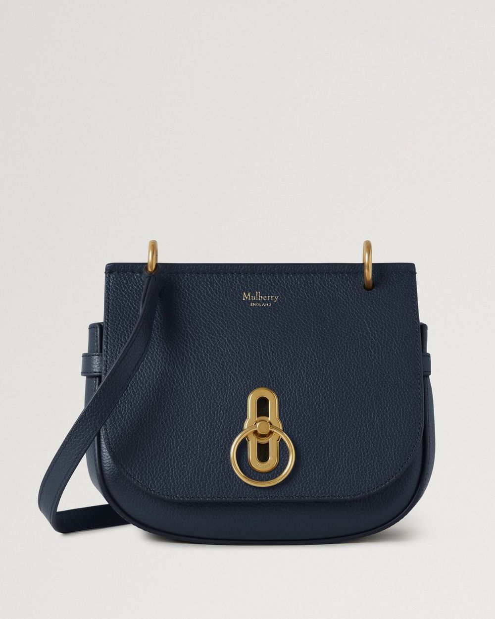 Mulberry | Small Amberley Satchel - Night Sky Small Classic Grain