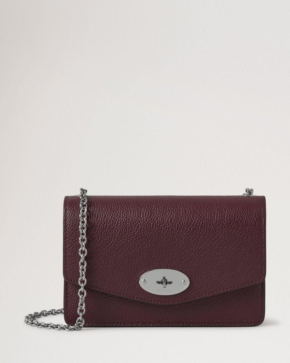 Mulberry | Small Darley - Black Cherry Small Classic Grain
