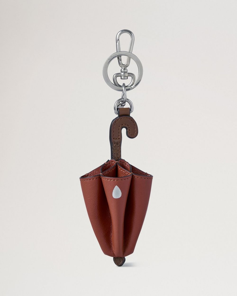 Mulberry | British Park Keyring - Umbrella - Multicolour Mixed Material