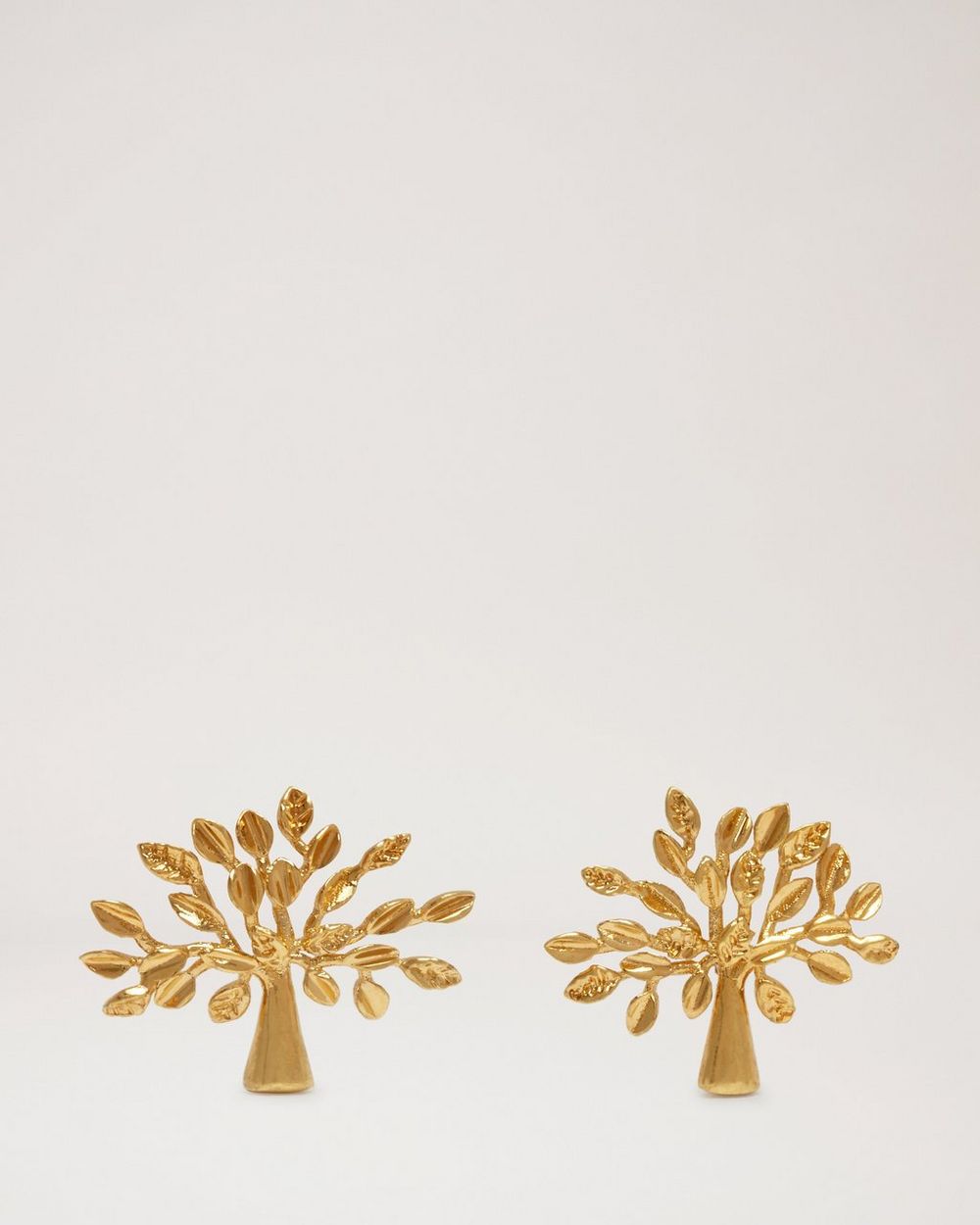 Mulberry | Mulberry Tree Earrings - Brass Metal
