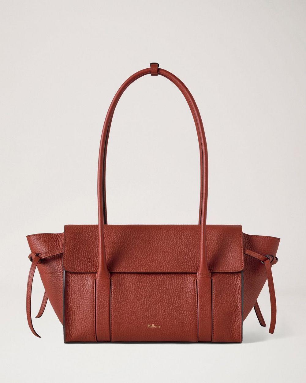 Mulberry | Small Soft Bayswater - Rust Heavy Grain