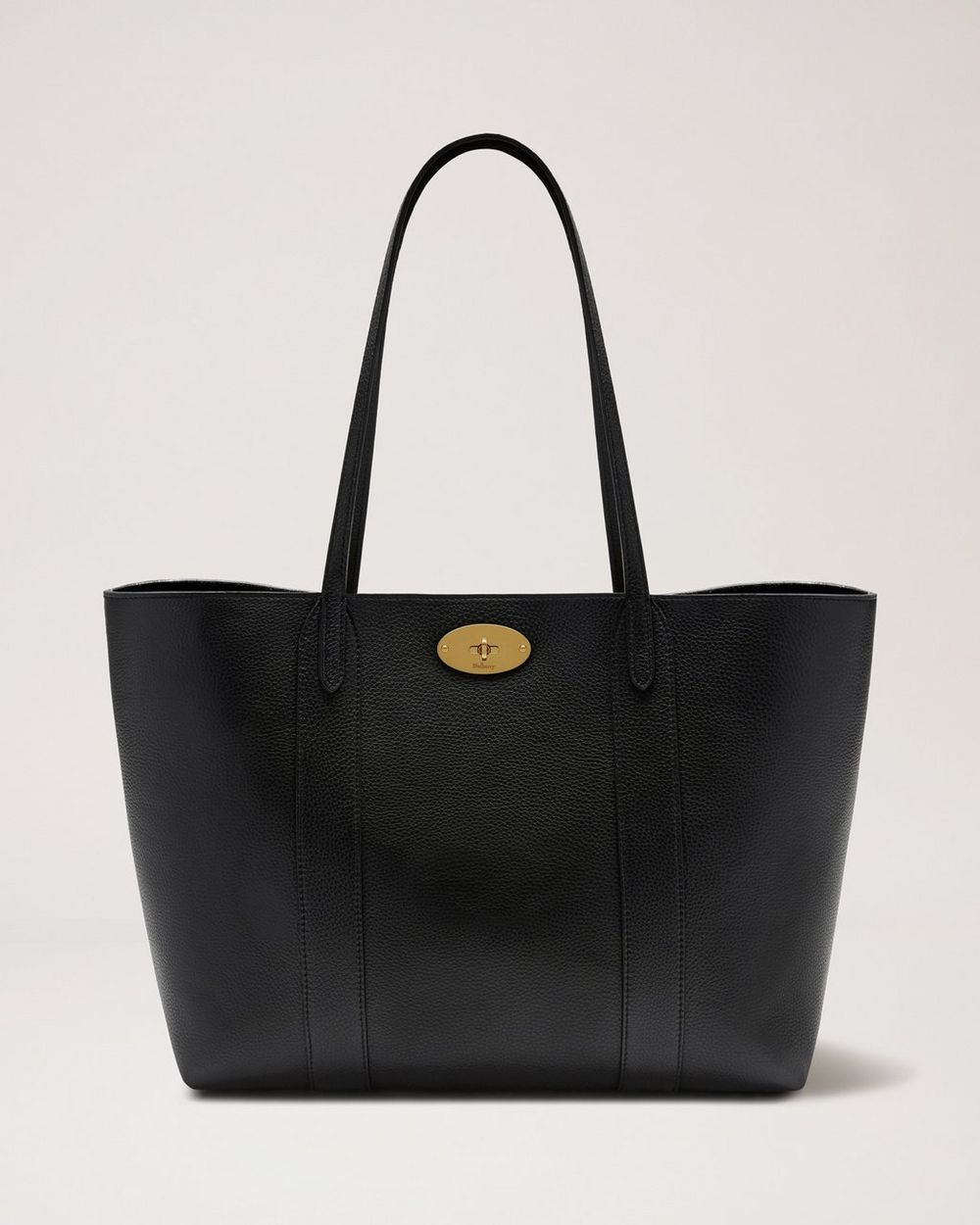 Mulberry | Bayswater Tote - Black Small Classic Grain