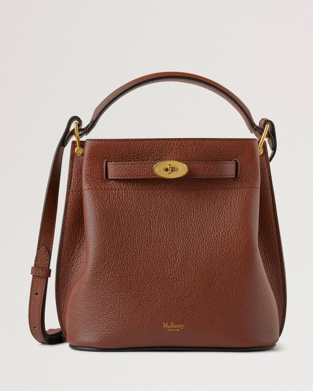 Mulberry | Islington Bucket - Oak Two-Tone Small Classic Grain
