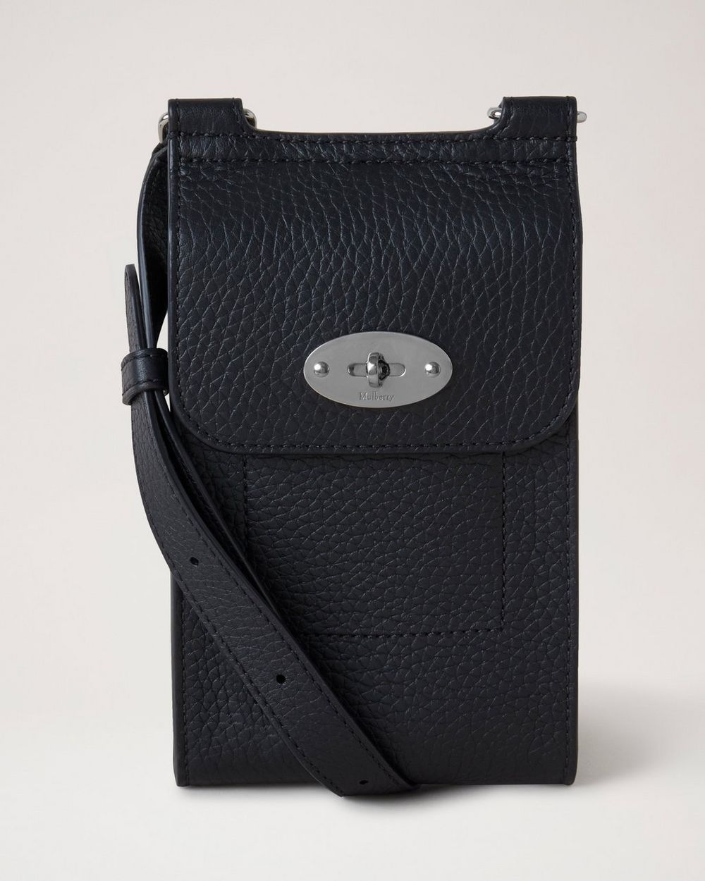 Mulberry | Mini Antony - Black Heavy Grain