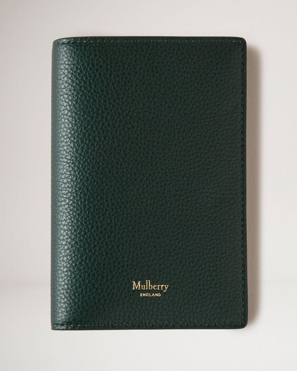 Mulberry | Passport Cover - Mulberry Green Small Classic Grain