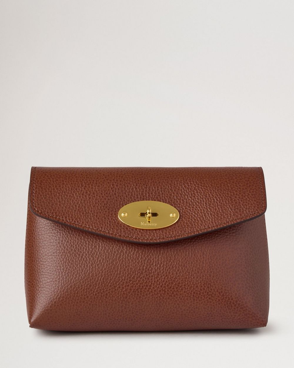 Mulberry | Darley Cosmetic Pouch - Oak Small Classic Grain