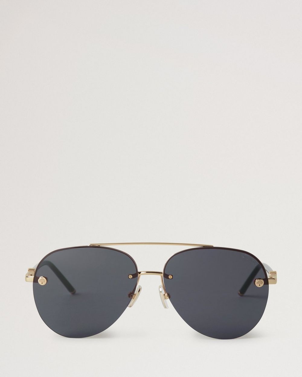 Mulberry | Freddie Sunglasses - Dark Grey Bio Acetate & Bio Nylon