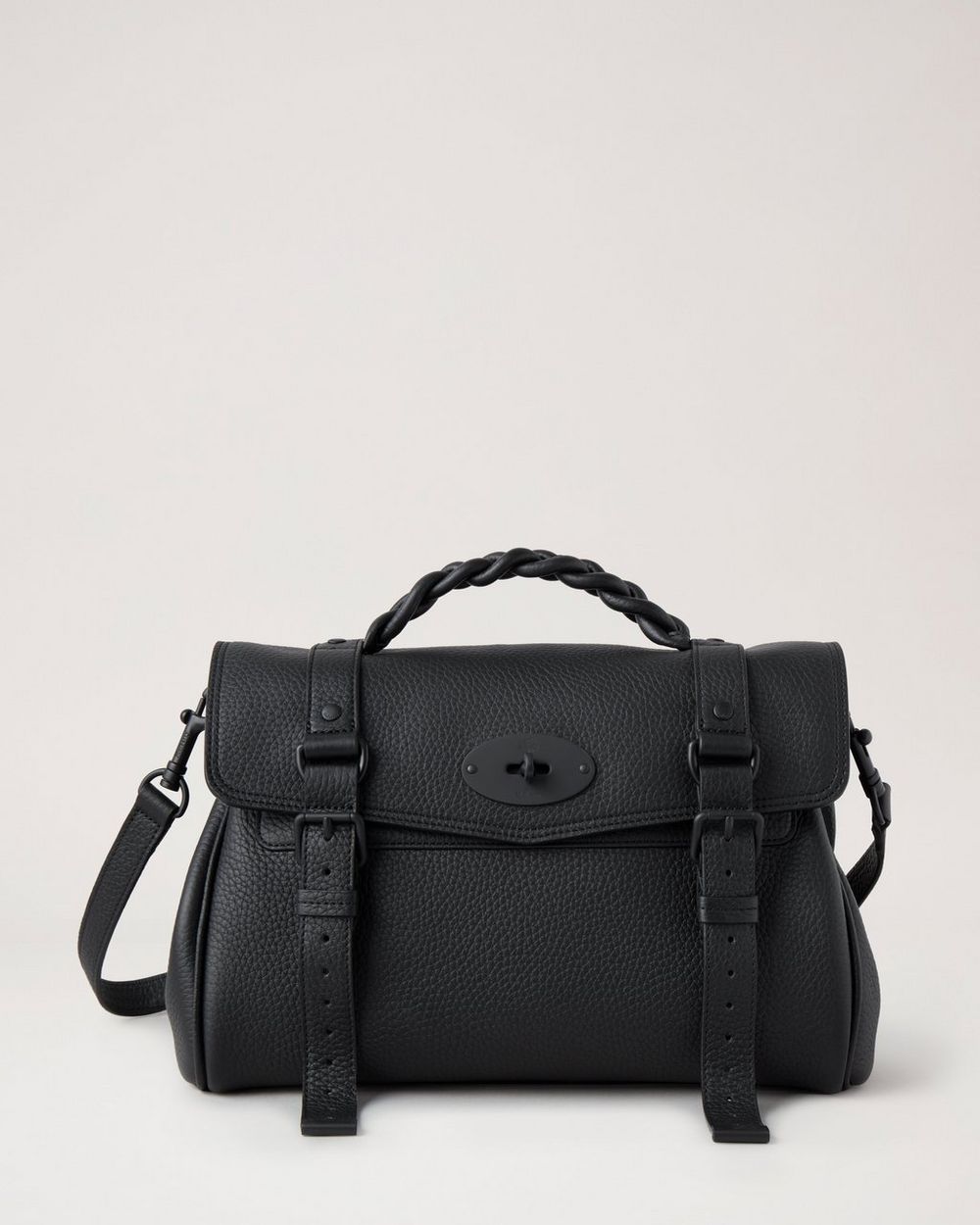 Mulberry | Alexa - Black Heavy Grain Leather