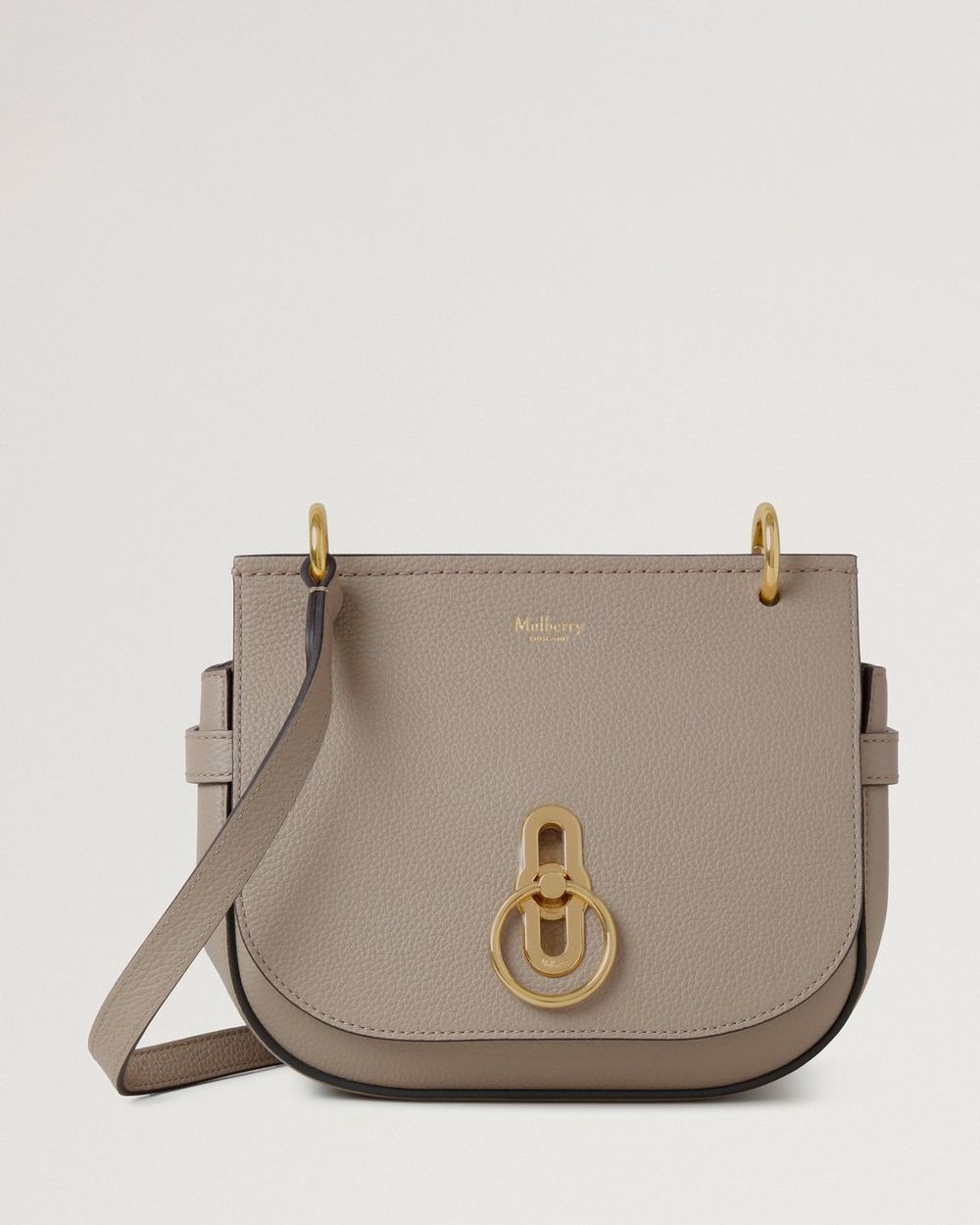 Mulberry | Small Amberley Satchel - Cashmere Taupe Small Classic Grain