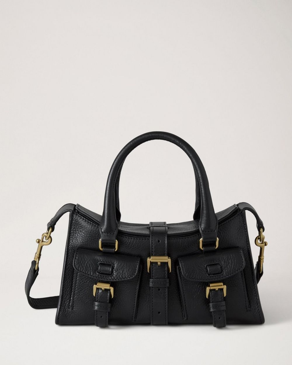 Mulberry | Mini Roxanne - Black High Shine Leather