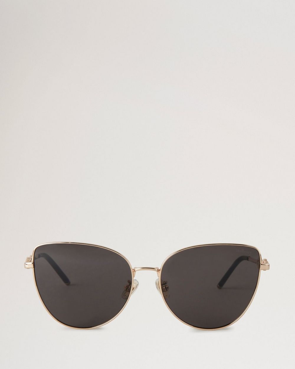Mulberry | Maisie Sunglasses - Gold & Dark Grey Metal