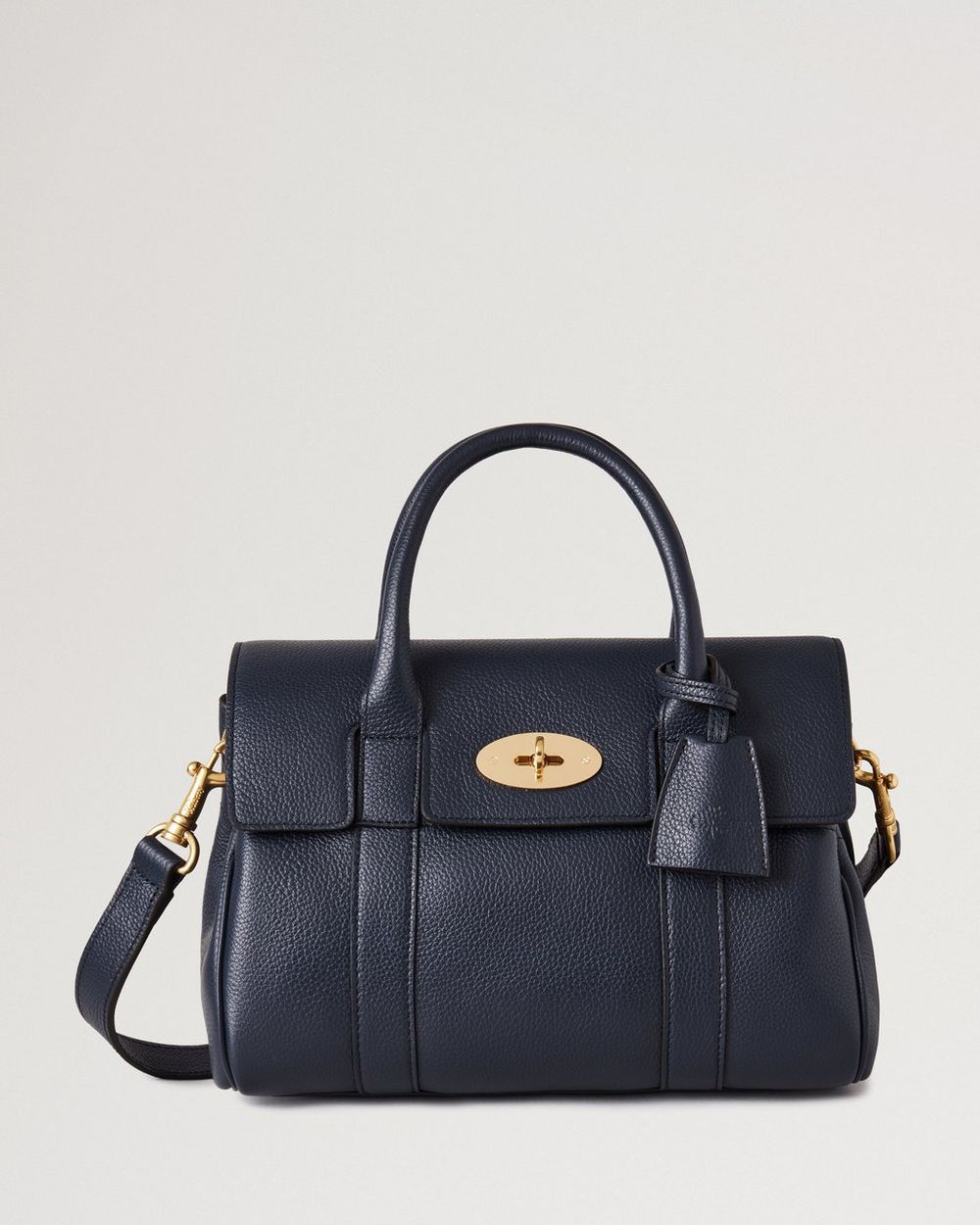 Mulberry | Bayswater Satchel - Night Sky Small Classic Grain