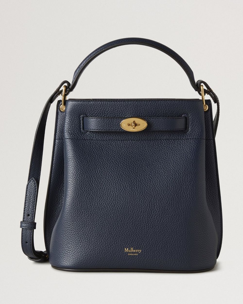 Mulberry | Islington Bucket - Night Sky Small Classic Grain