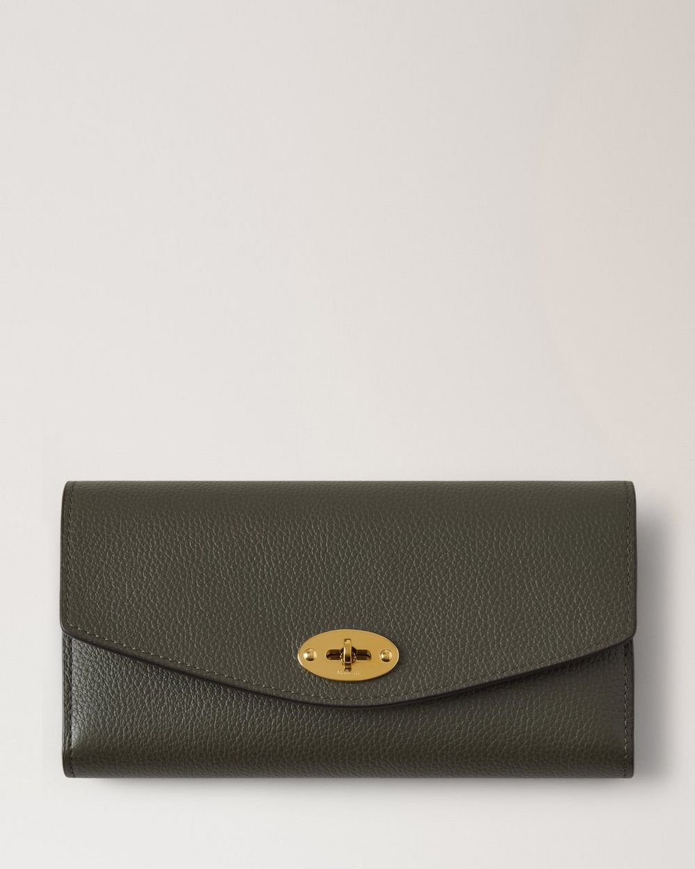 Mulberry | Darley Wallet - Juniper Green Small Classic Grain