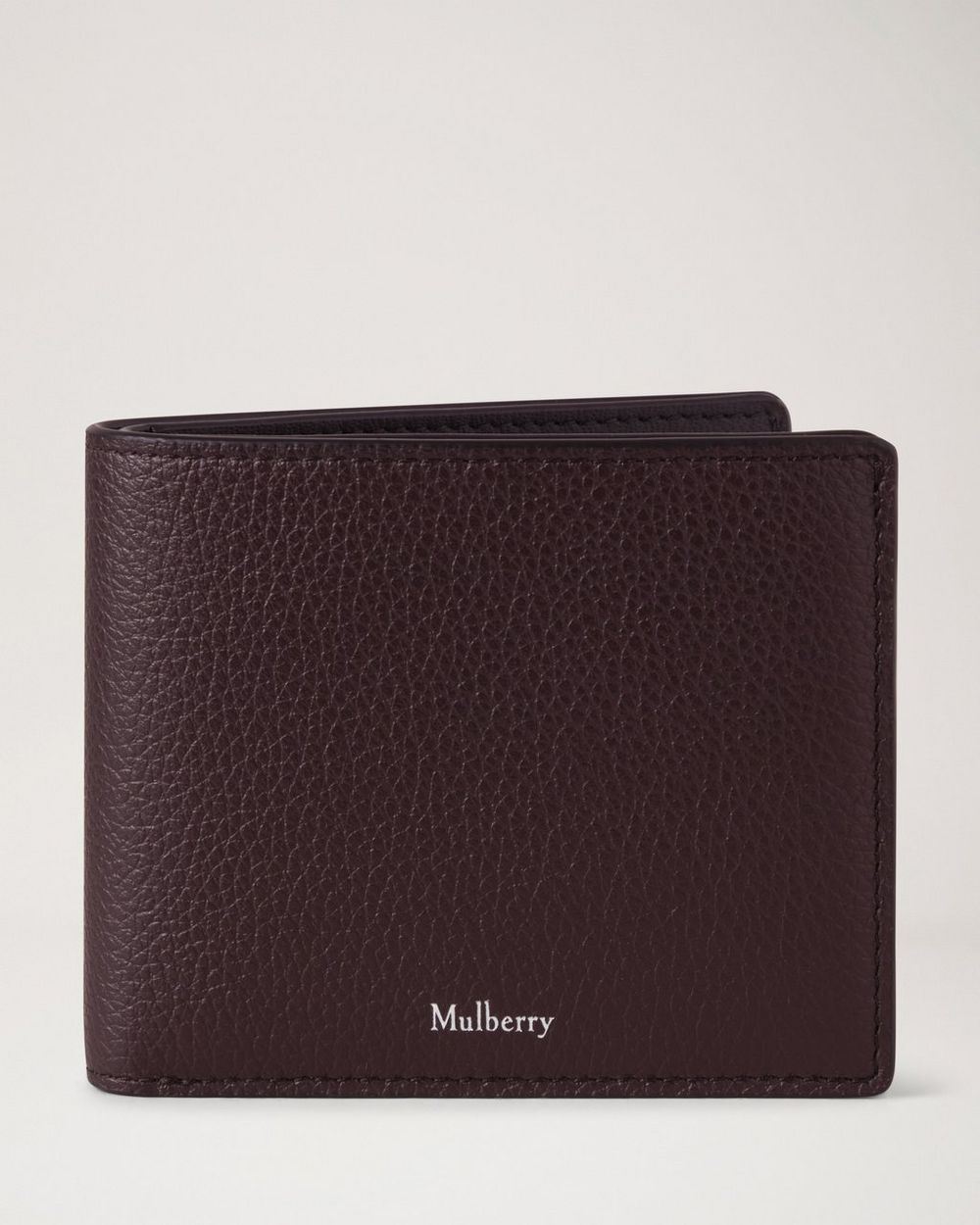 Mulberry | 8 Card Wallet - Ebony Small Classic Grain