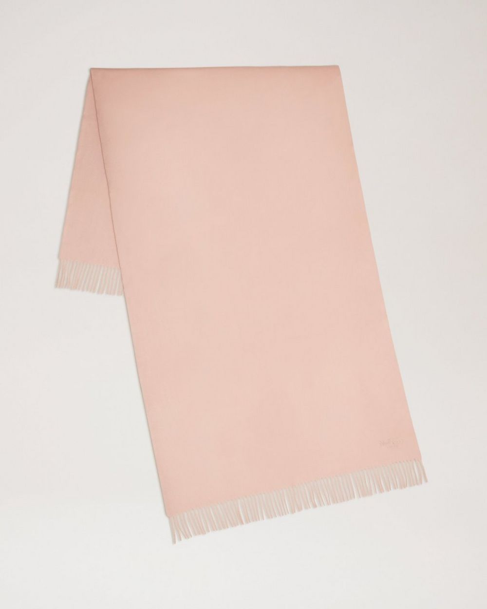 Mulberry | Solid Merino Wool Scarf - Rosewater Merino Wool