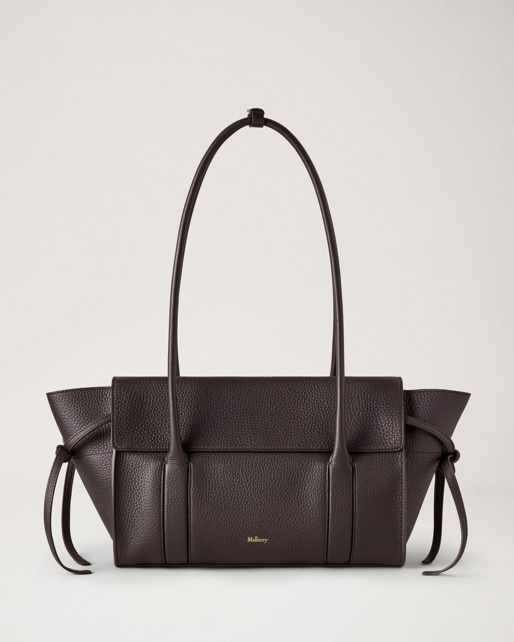 Mulberry | Small Soft Bayswater - Ebony Heavy Grain