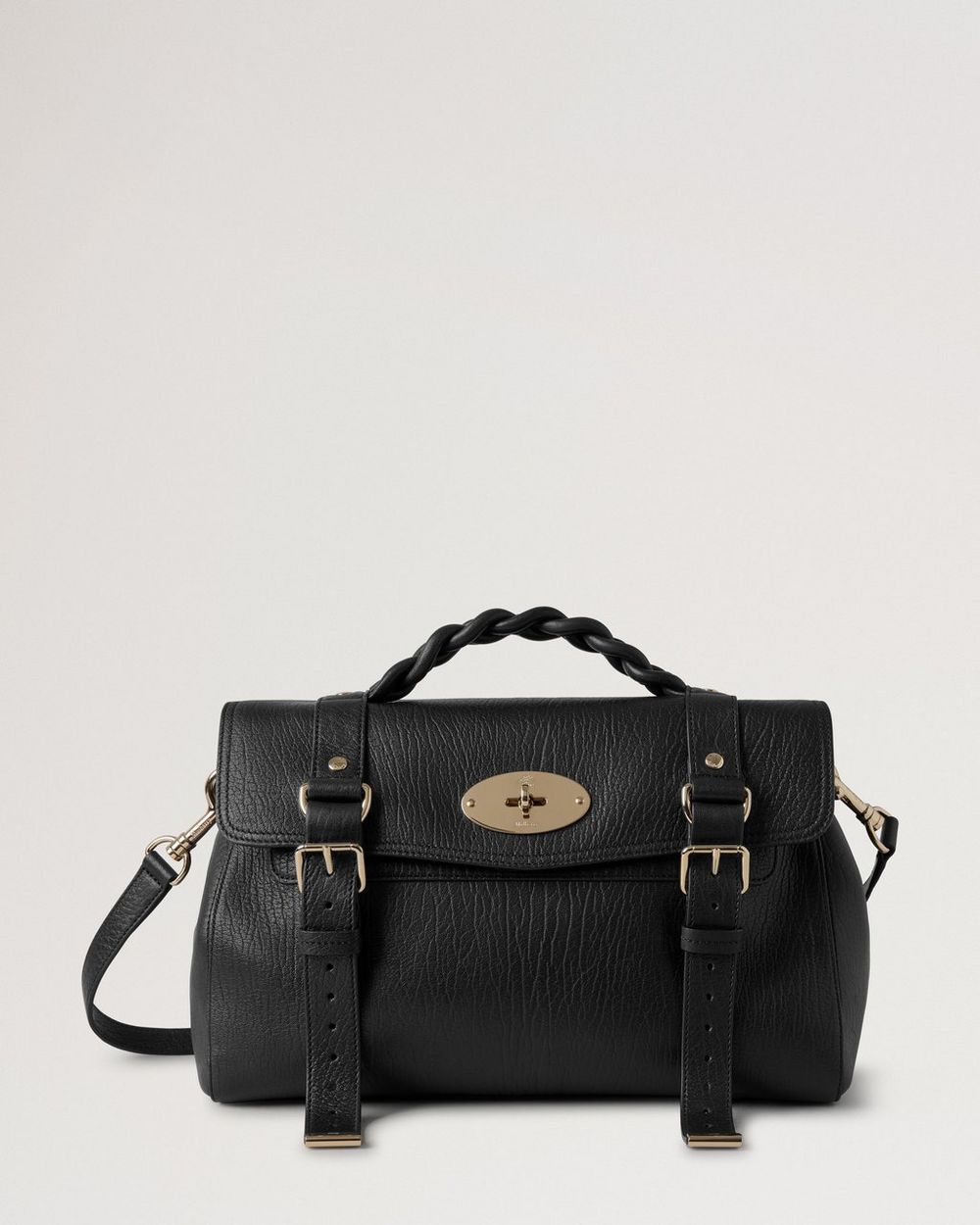 Mulberry | Alexa - Black Natural Grain