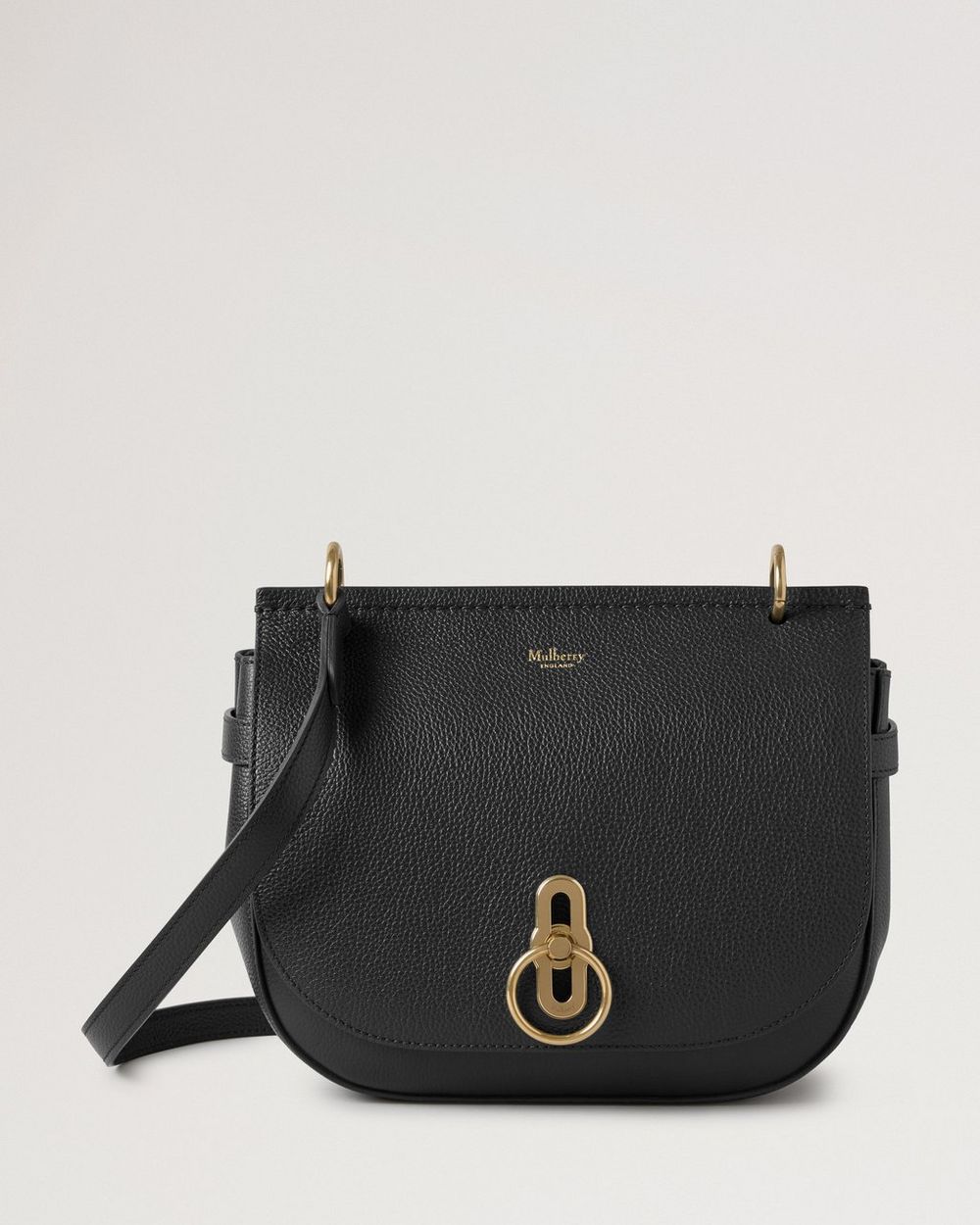 Mulberry | Amberley Satchel - Black Small Classic Grain