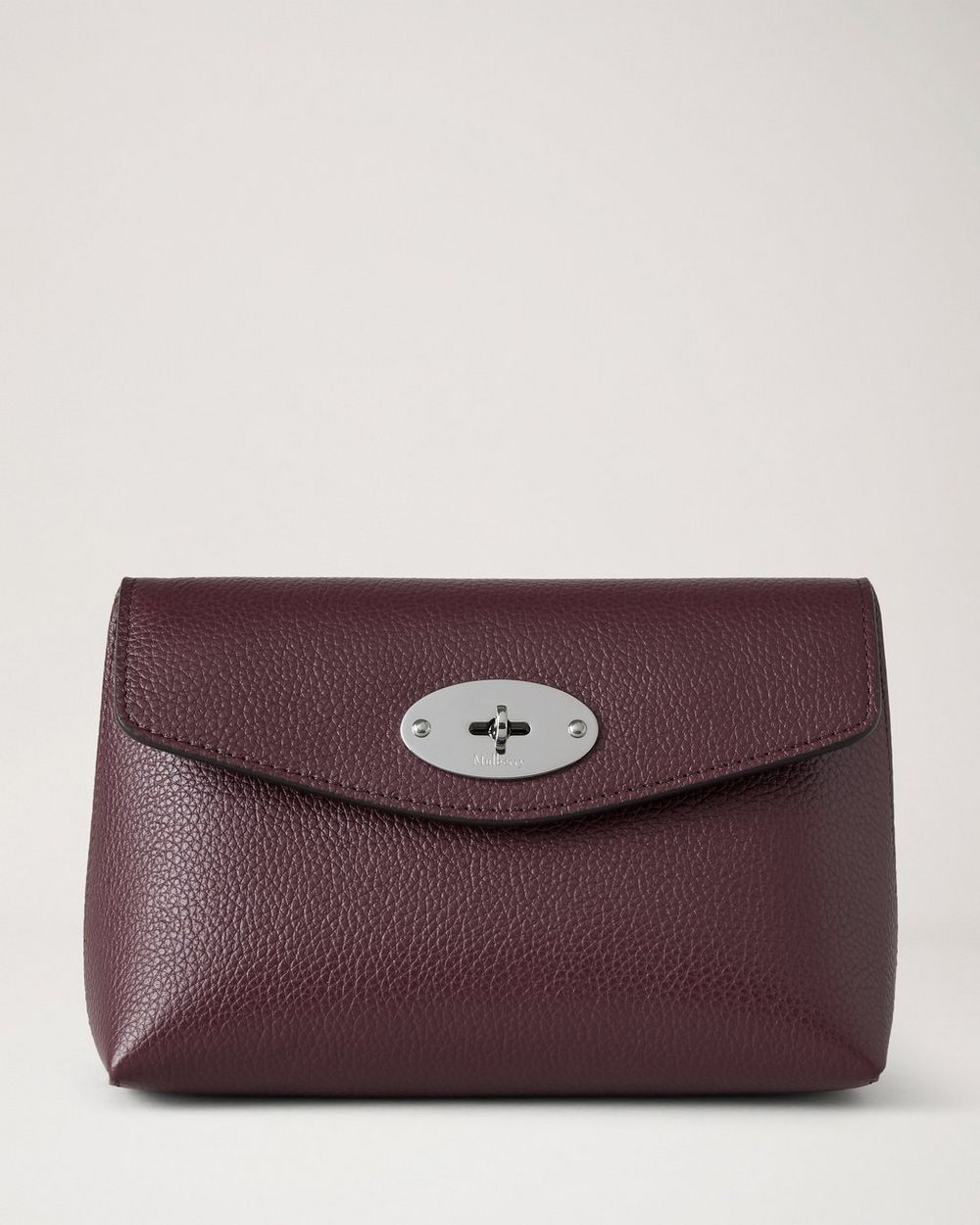 Mulberry | Darley Cosmetic Pouch - Black Cherry Small Classic Grain