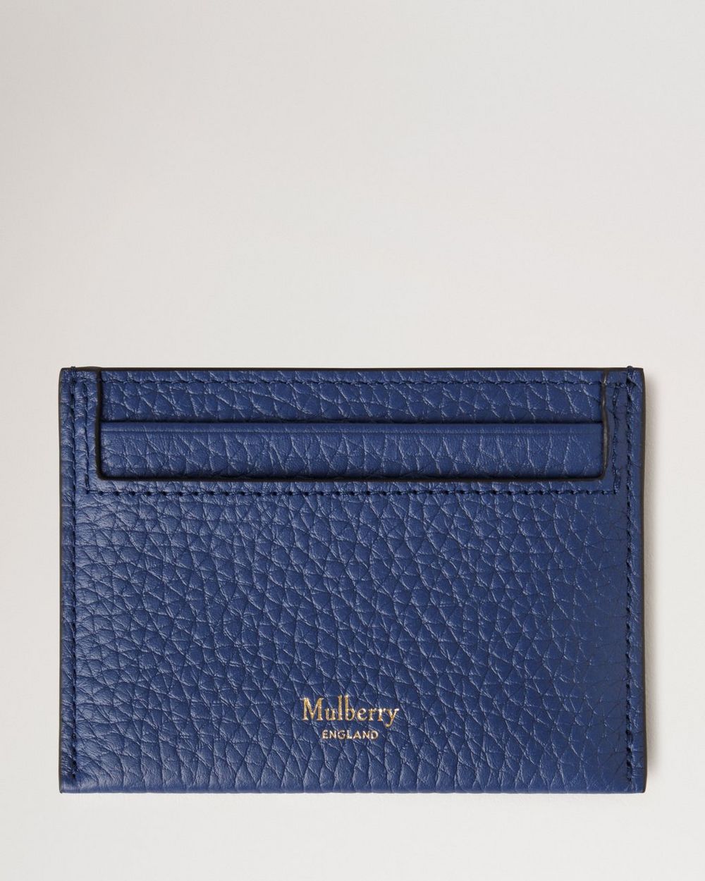 Mulberry | Credit Card Slip - Pigment Blue Heavy Grain