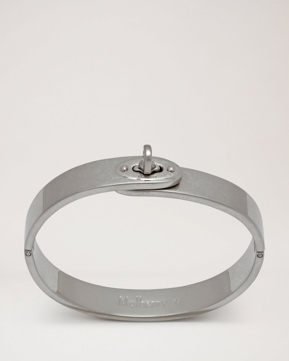 Mulberry | Bayswater Metal Slim Bracelet - Silver Antique Style Metal