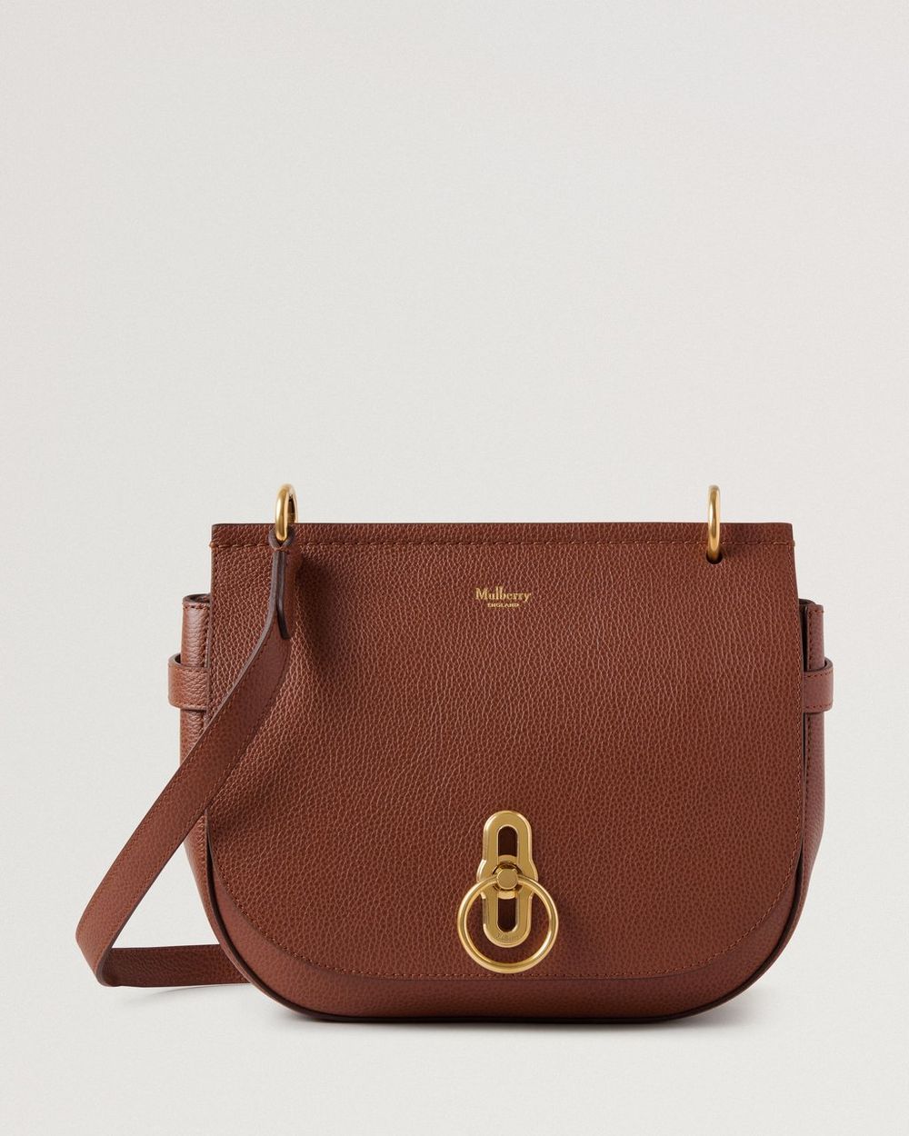 Mulberry | Amberley Satchel - Oak Two-Tone Small Classic Grain