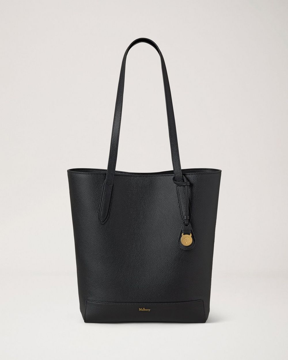 Mulberry | North South Shopper - Black Small Classic Grain
