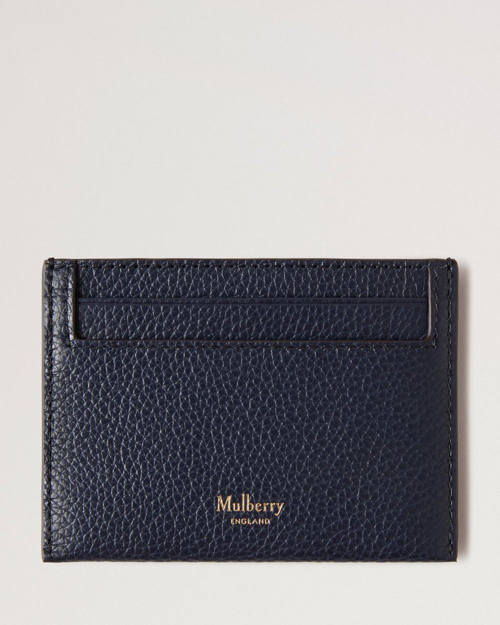 Mulberry | Credit Card Slip - Night Sky Small Classic Grain