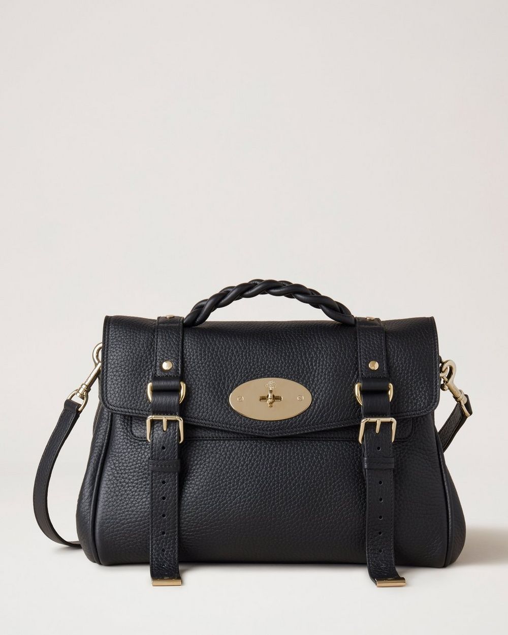 Mulberry | Alexa - Black Heavy Grain