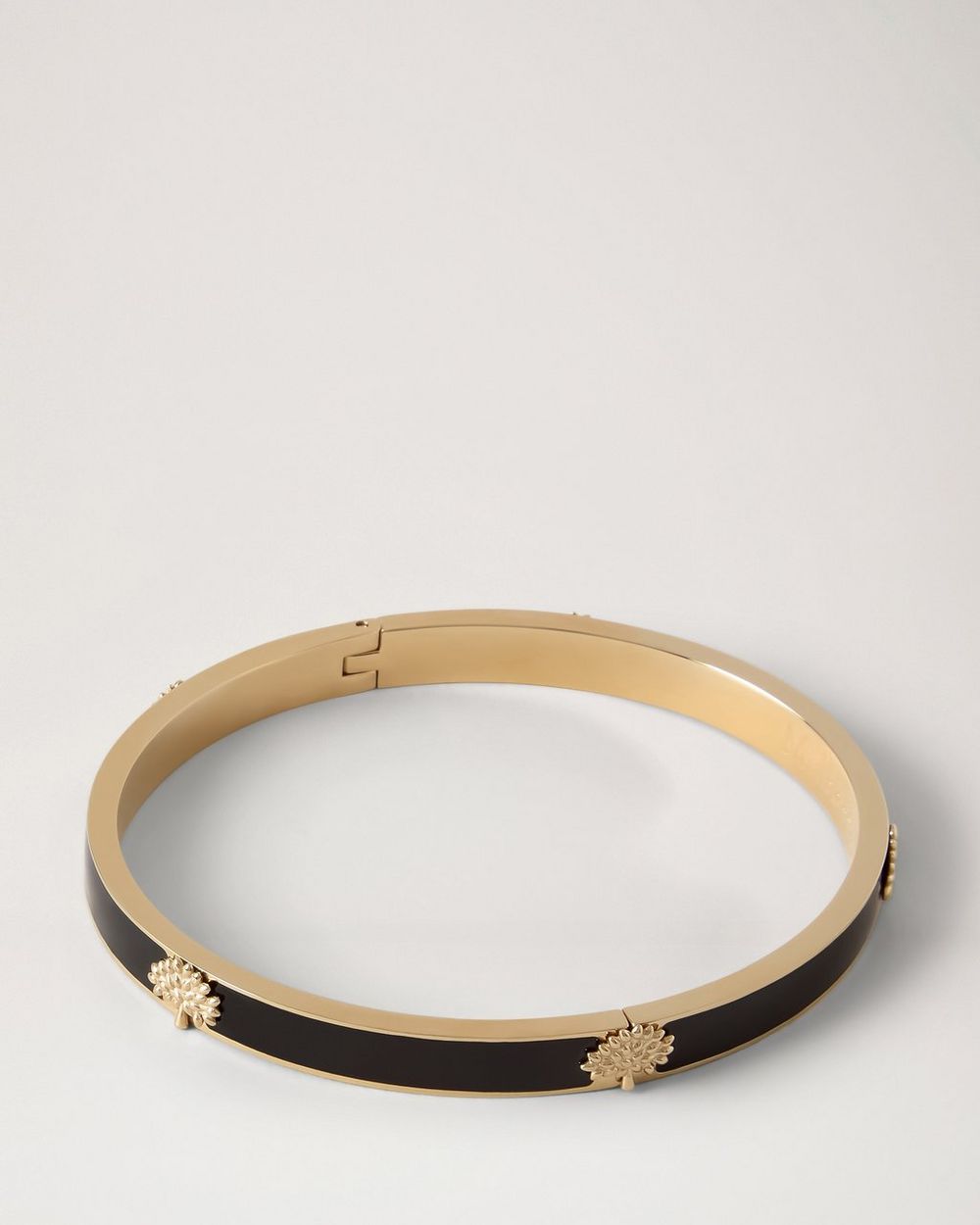 Mulberry | Mulberry Tree Enamel Bracelet - Black Stainless Steel & Enamel