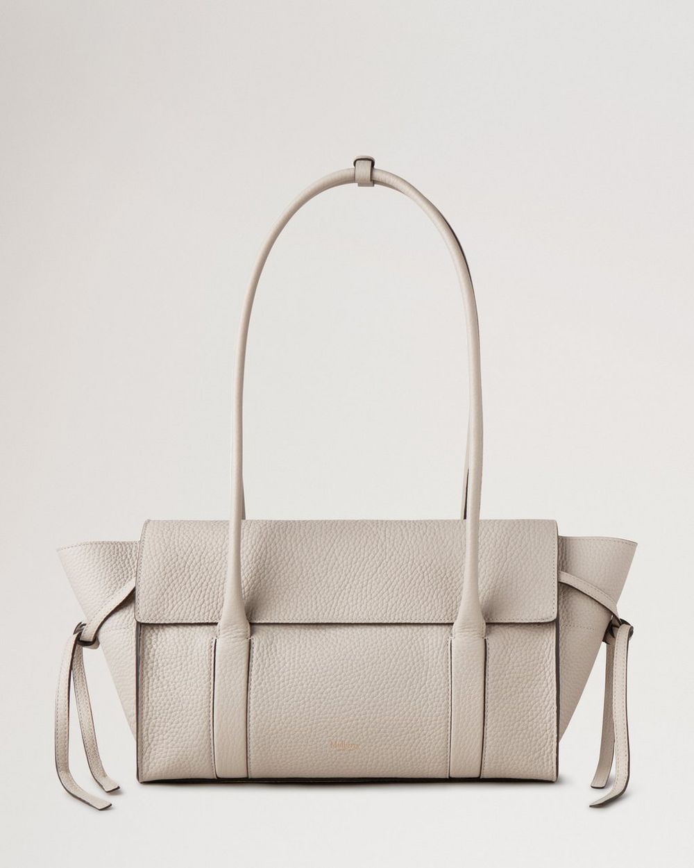 Mulberry | Small Soft Bayswater - Chalk Heavy Grain