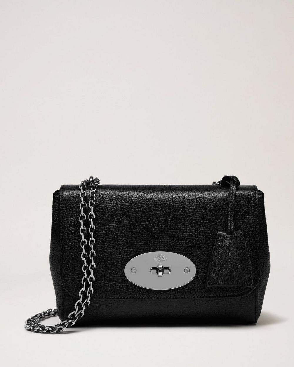 Mulberry | Lily - Black Glossy Goat Leather