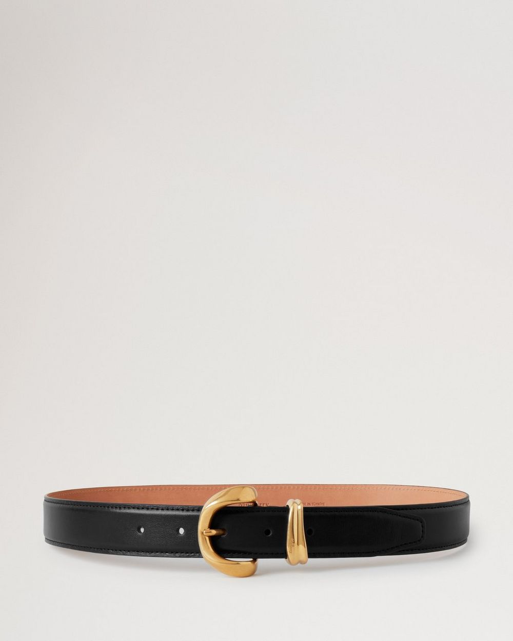 Mulberry | Lana Belt - Black High Gloss Leather