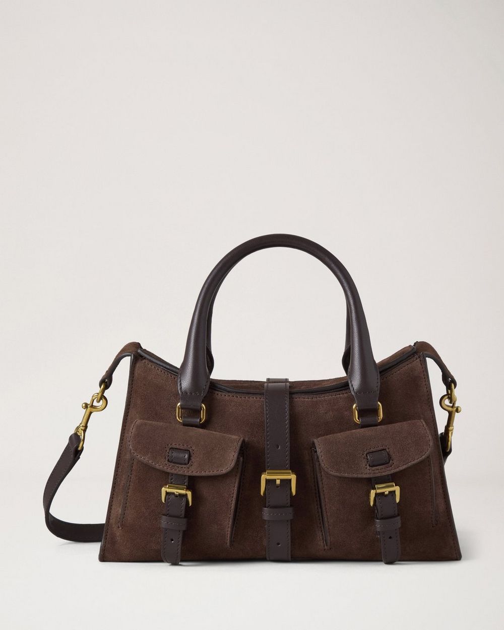 Mulberry | Small Roxanne - Chocolate Suede