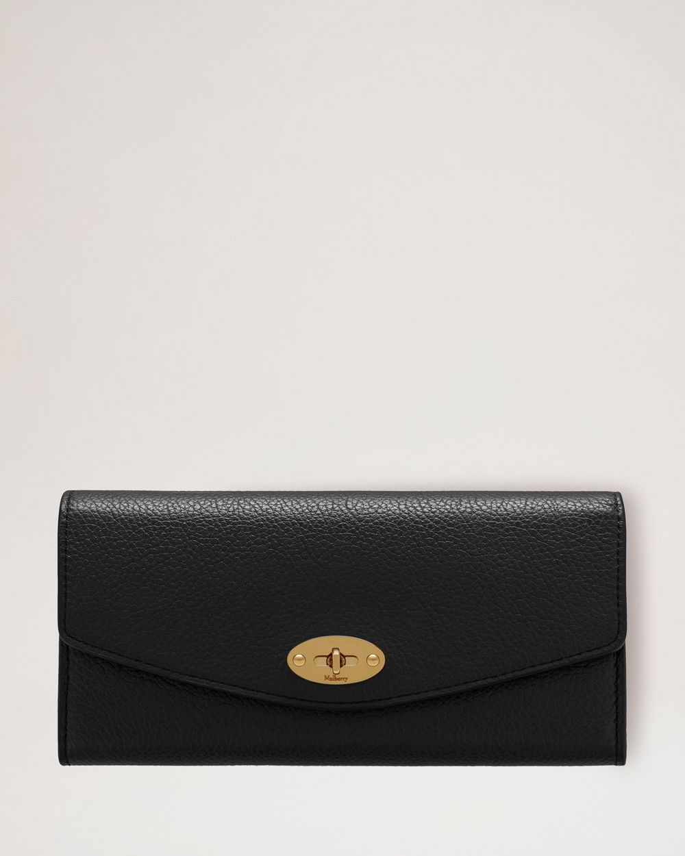 Mulberry | Darley Wallet - Black Small Classic Grain