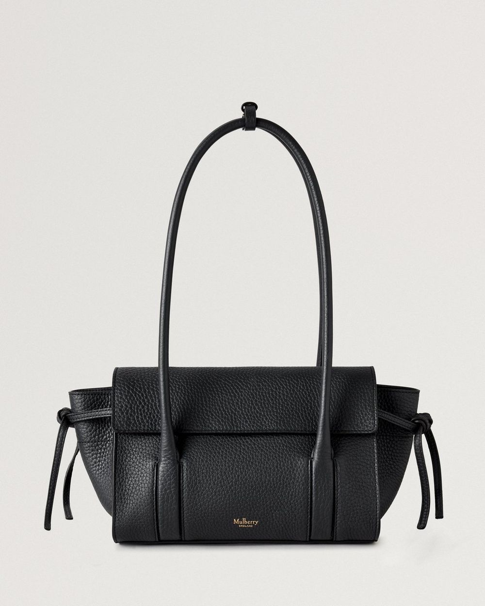 Mulberry | Mini Soft Bayswater - Black Heavy Grain