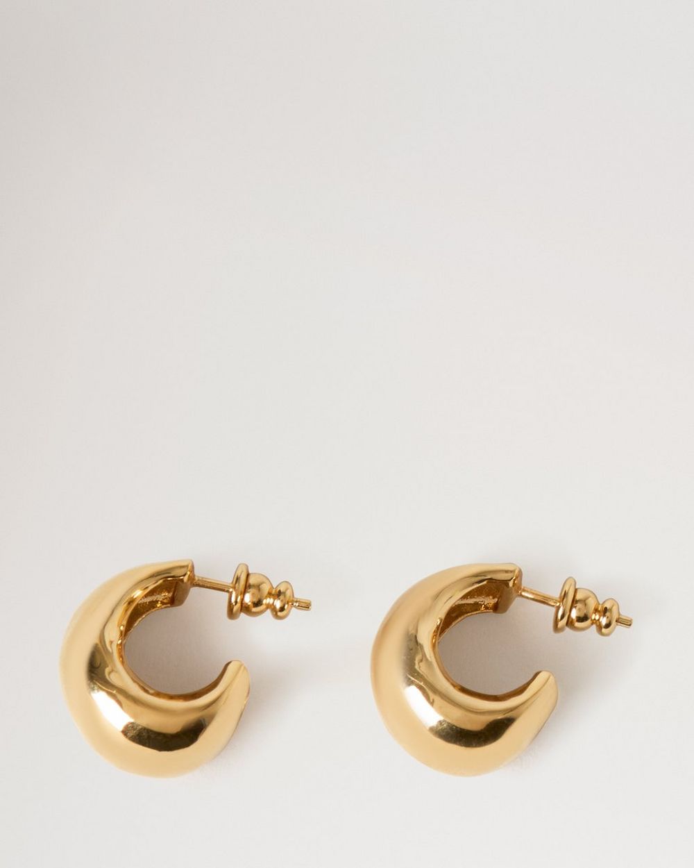 Mulberry | Lana Hoop Earrings - Gold Plated Brass
