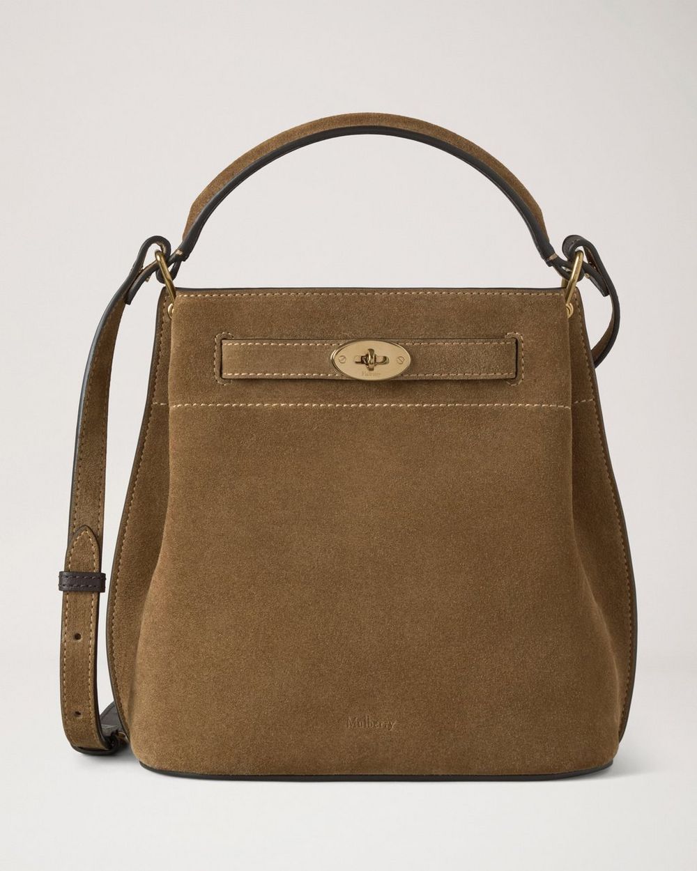 Mulberry | Islington Bucket - Salcombe Sand Suede