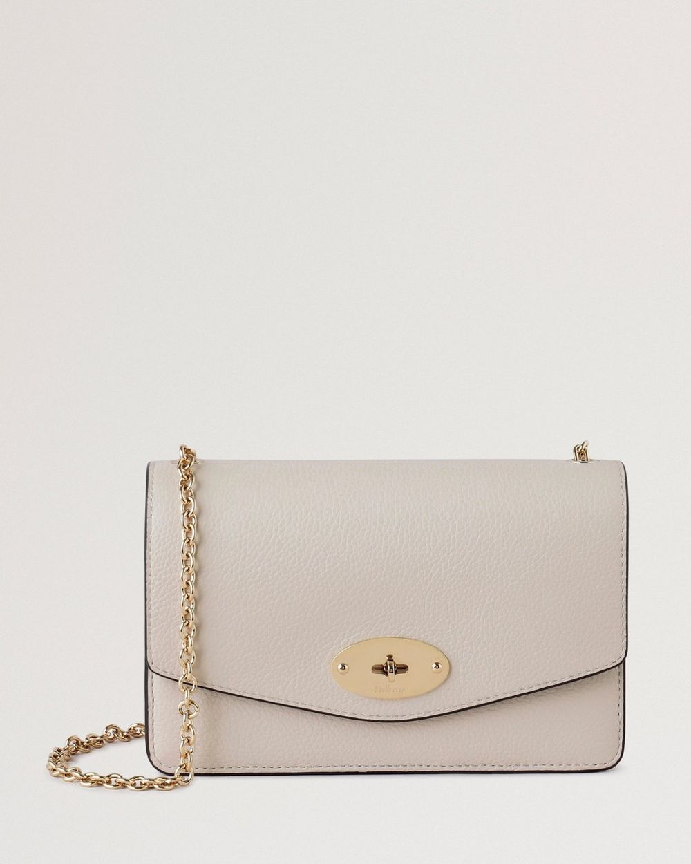 Mulberry | Small Darley - Chalk Small Classic Grain