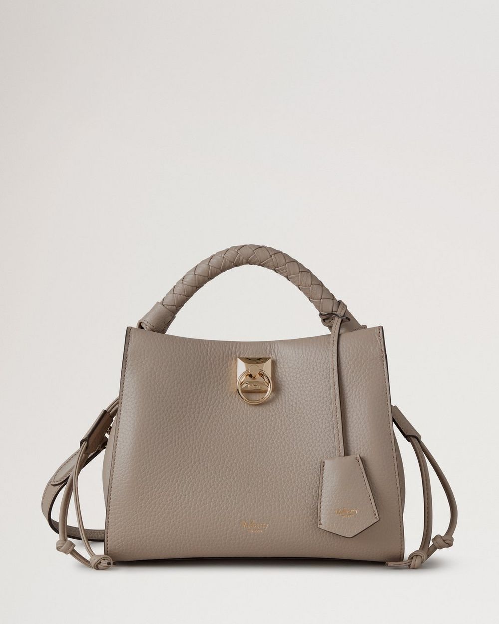Mulberry | Small Iris - Cashmere Taupe Heavy Grain