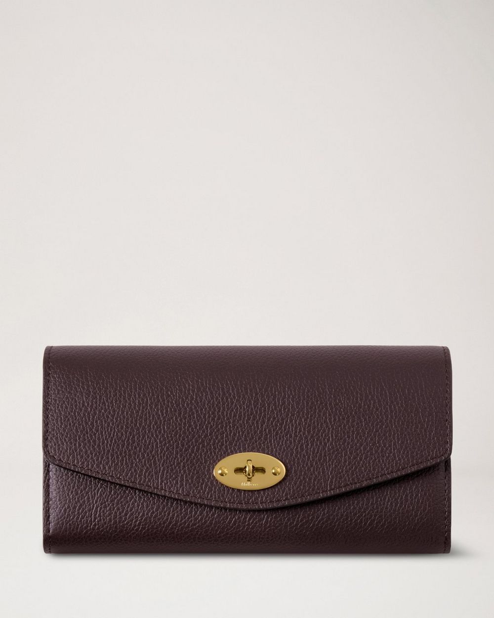 Mulberry | Darley Wallet - Ebony Small Classic Grain