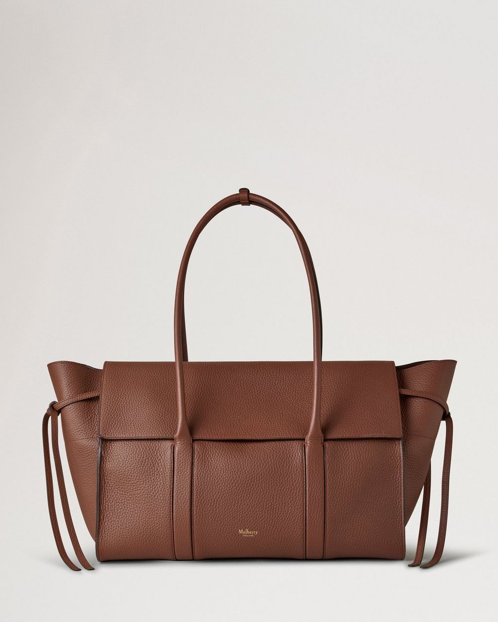 Mulberry | Large Soft Bayswater - Bright Oak Heavy Grain