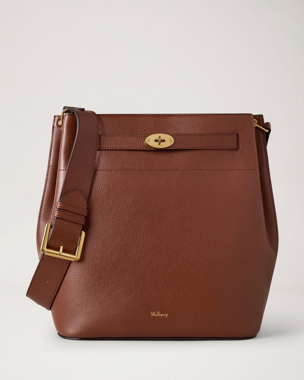 Mulberry | Large Islington Bucket - Oak Two-Tone Small Classic Grain