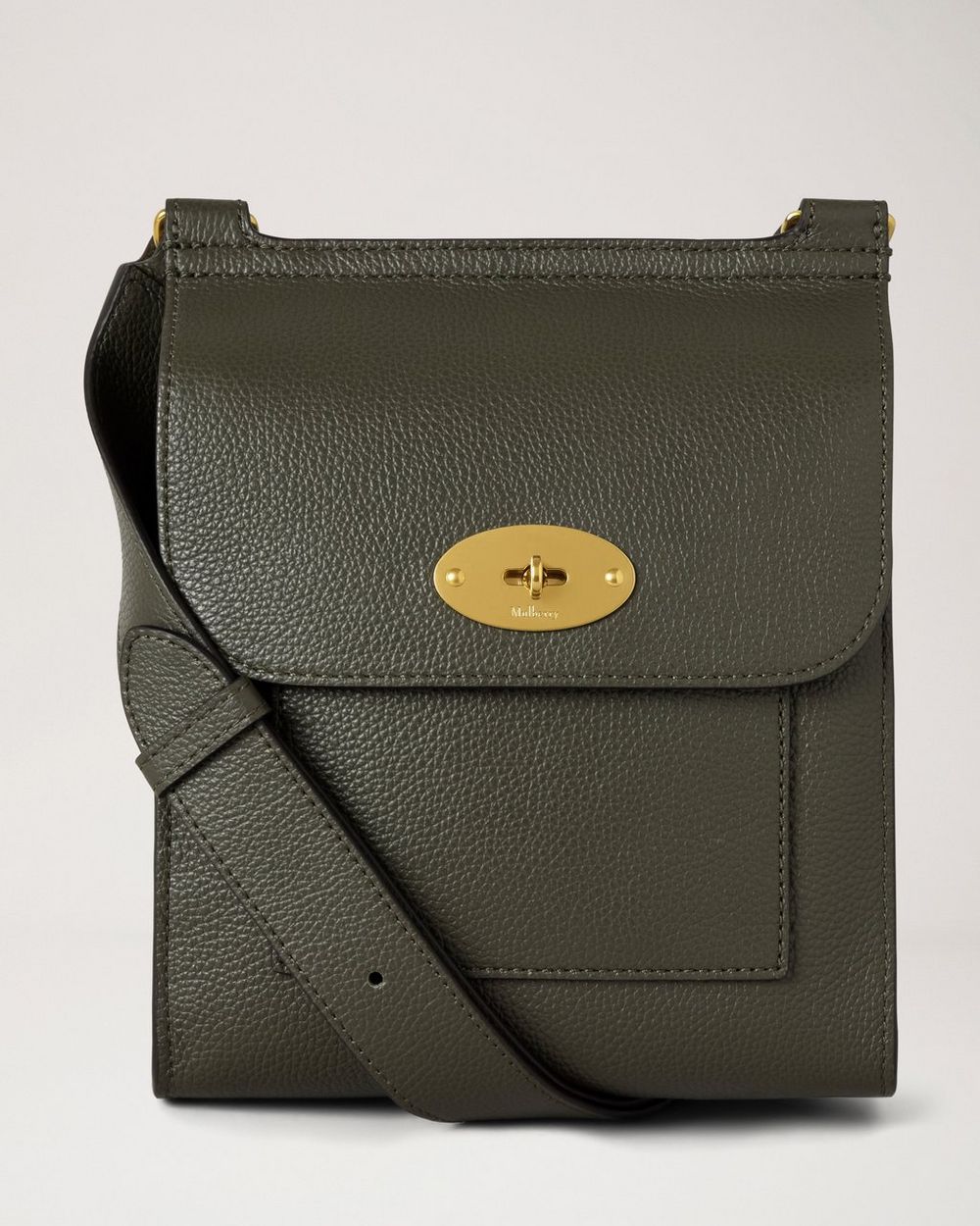 Mulberry | Small Antony - Juniper Green Small Classic Grain