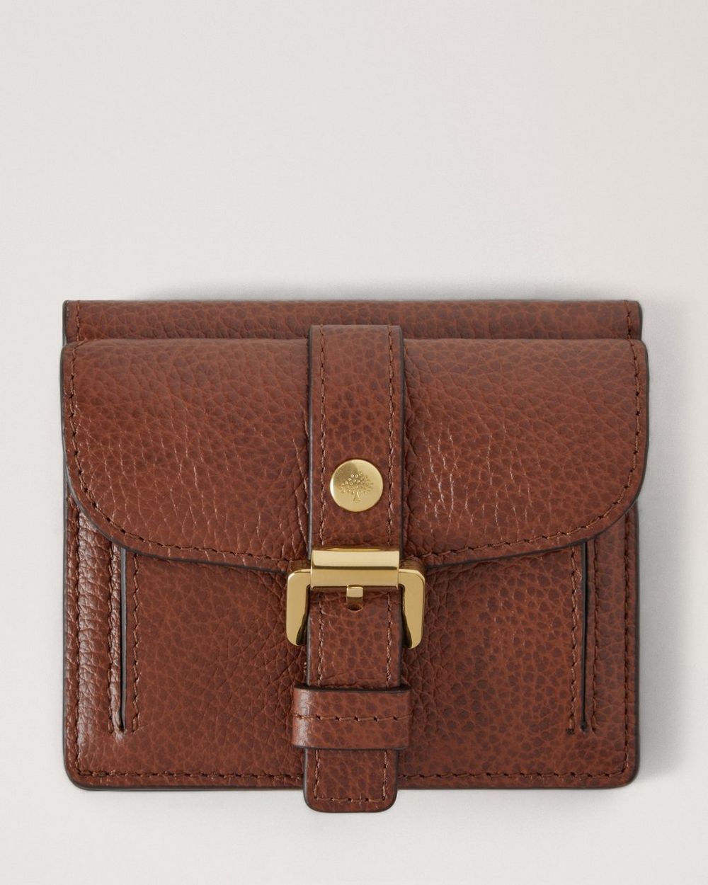 Mulberry | Roxanne Wallet - Oak Two Tone Small Classic Grain