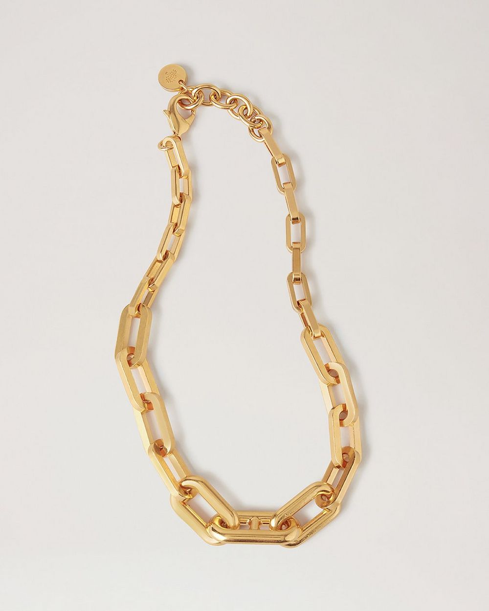 Mulberry | Softie Chunky Necklace - Gold Plated Brass