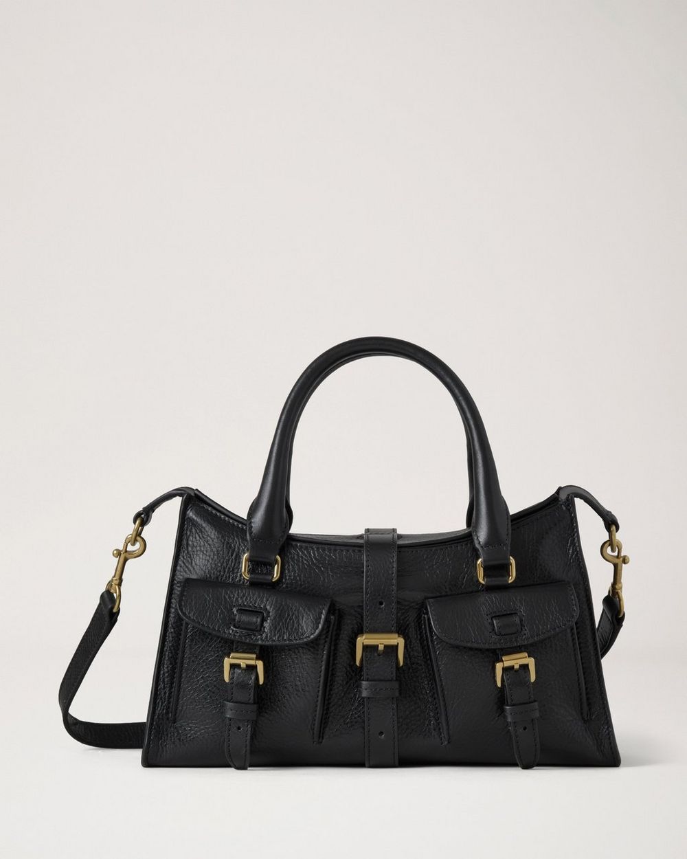 Mulberry | Small Roxanne - Black High Shine Leather