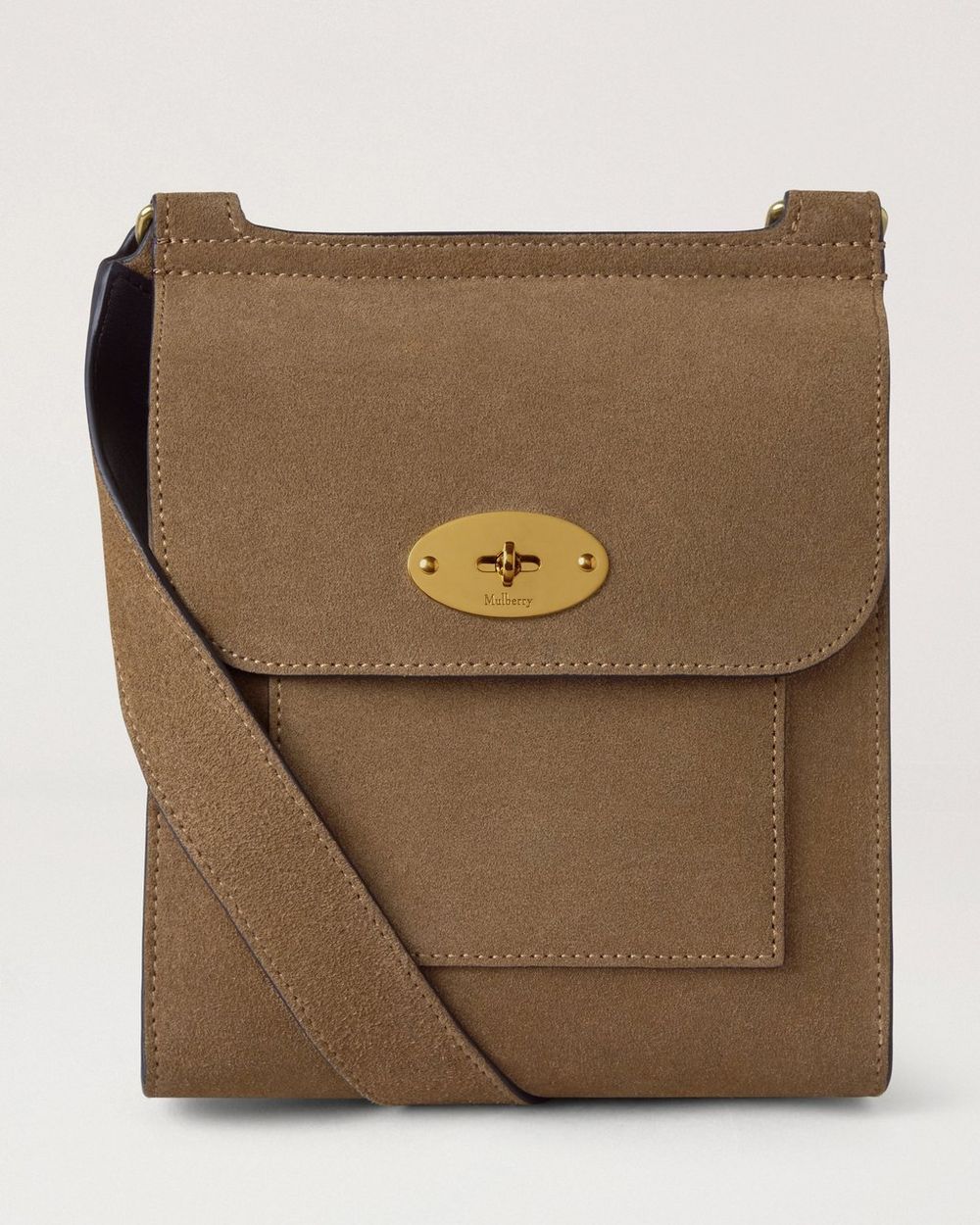 Mulberry | Small Antony - Salcombe Sand Suede