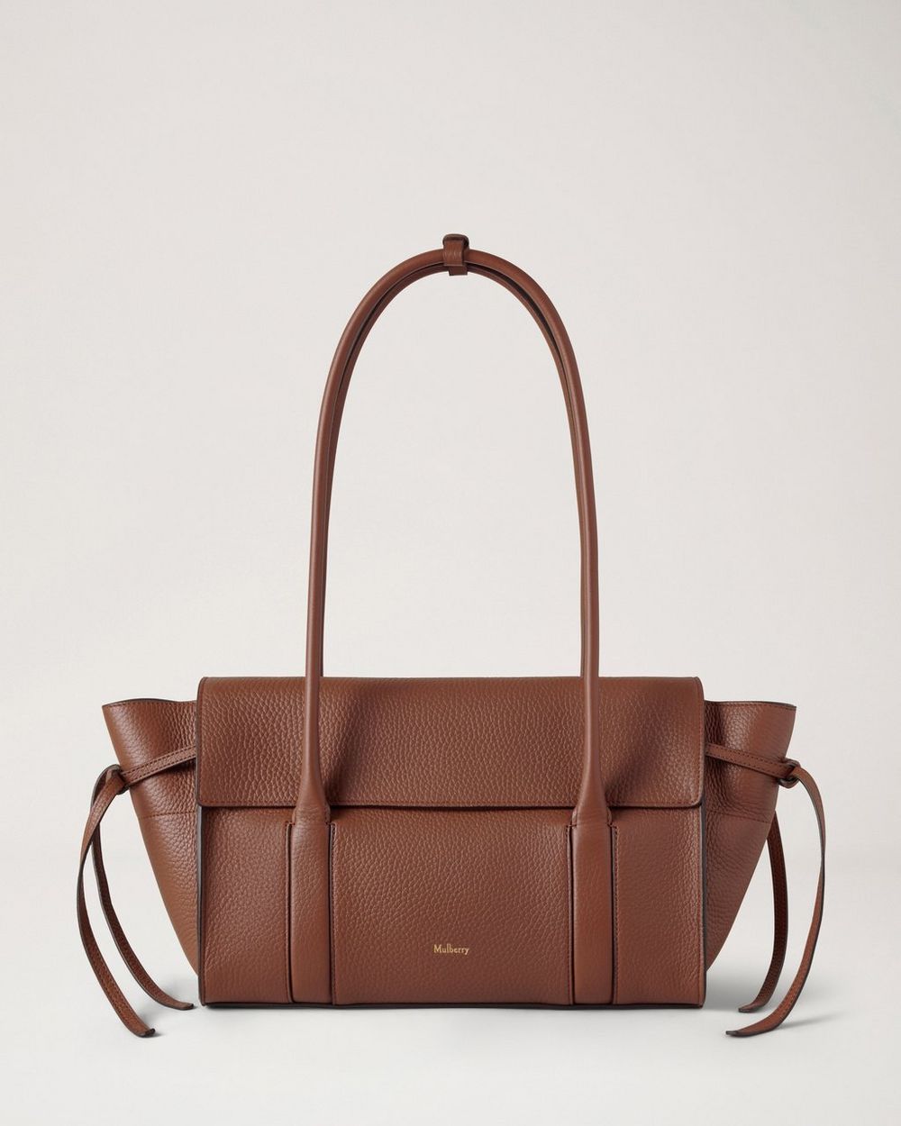 Mulberry | Small Soft Bayswater - Bright Oak Heavy Grain